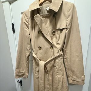 J crew- Classic Tan Trench Coat